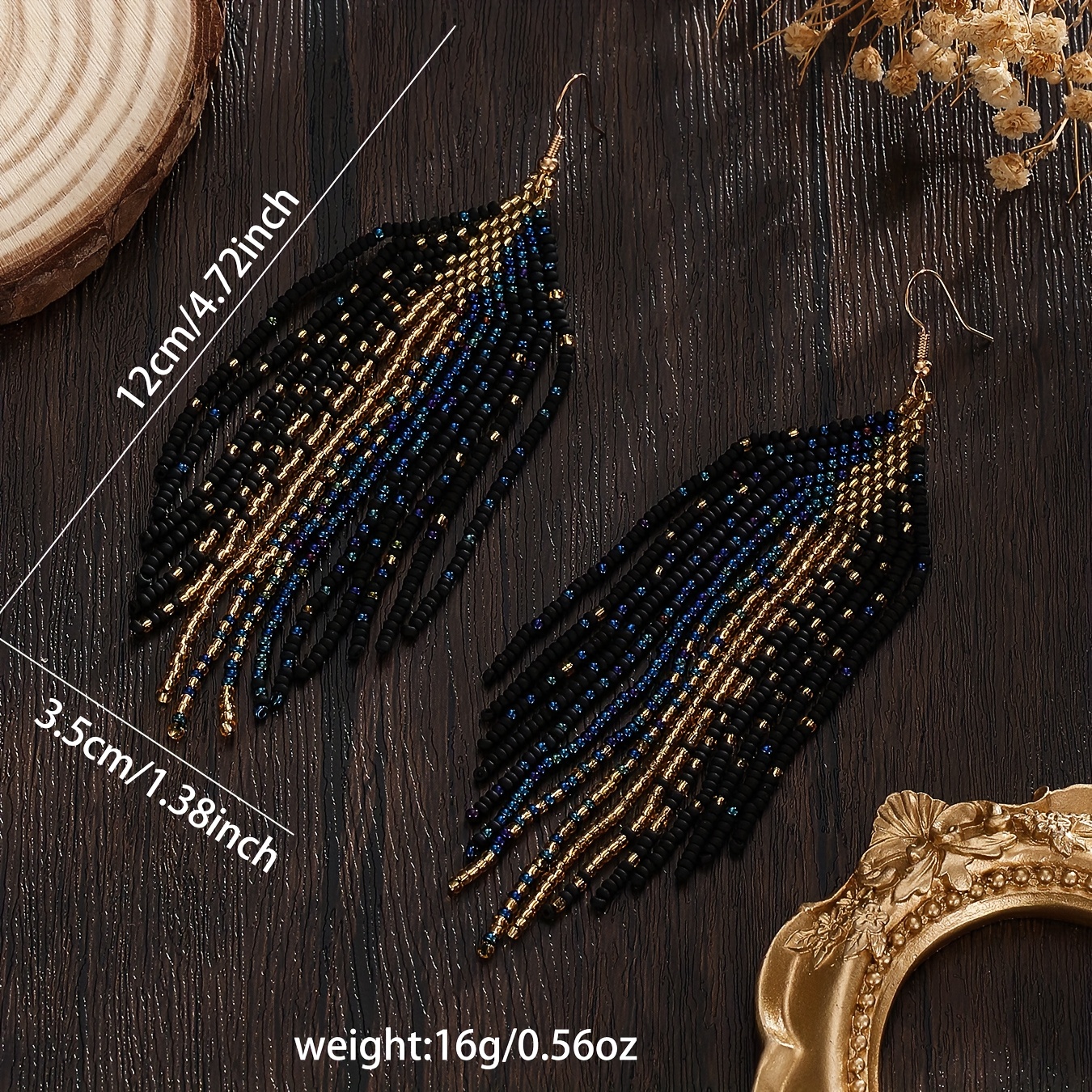 Bohemian Women's Vintage Style Geometric Charm Earrings